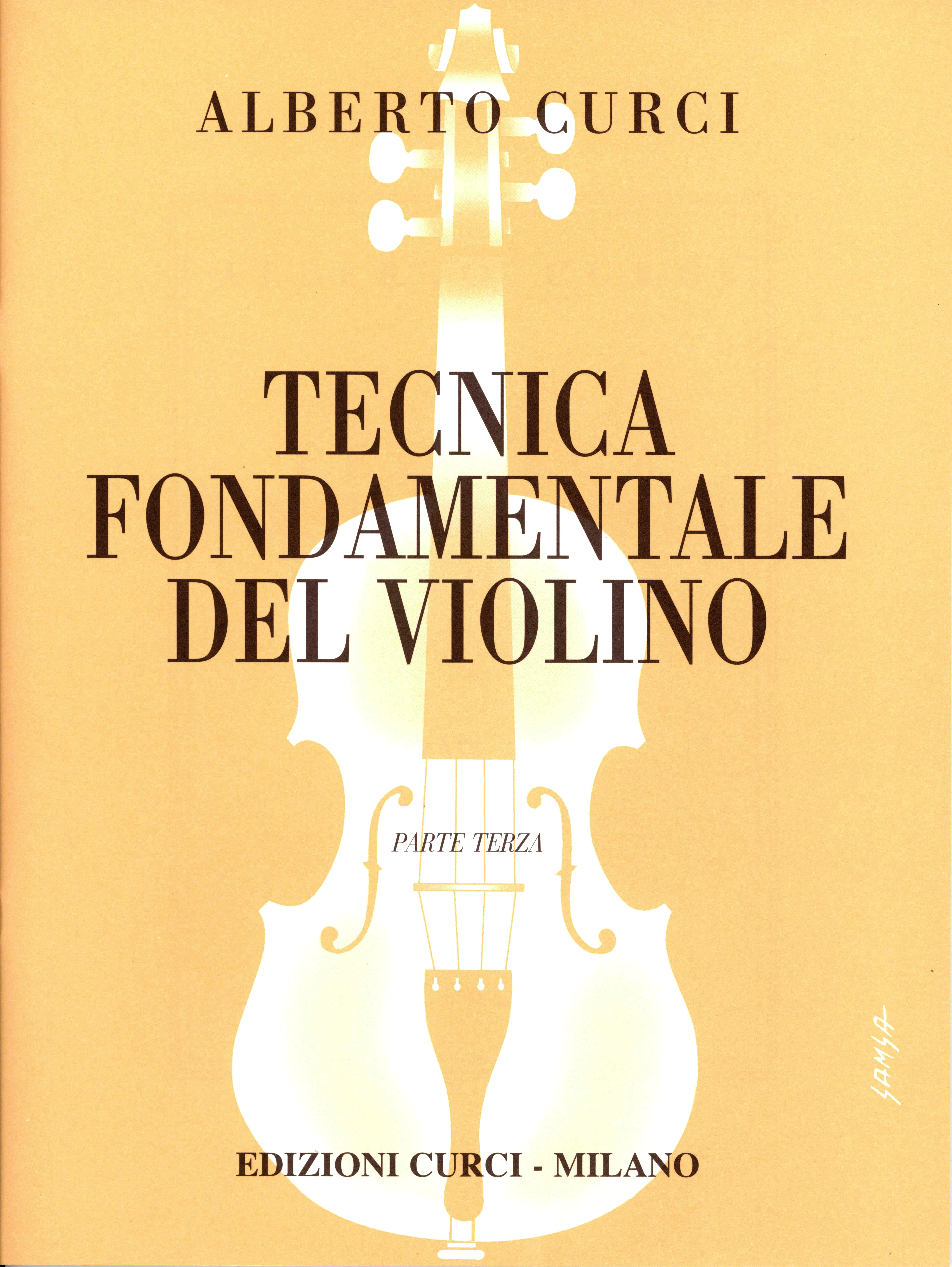 tecnica fondamentale del violino curci