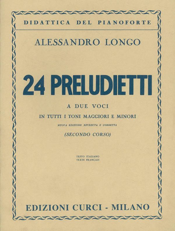 24 Preludietti in tutte le tonalità maggiori e minori