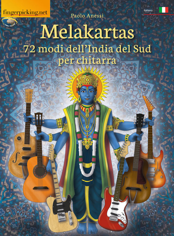 Melakartas - 72 modi dell'India del Sud per chitarra