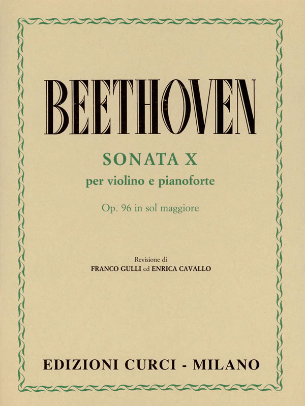 Sonata X op. 96 in Sol maggiore